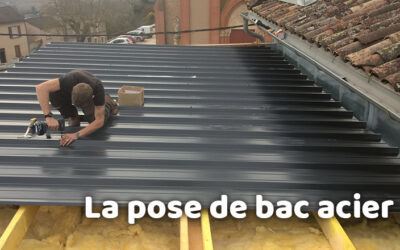 Entreprise de pose de couverture et étanchéité 9 Pose d’un bac acier pour toiture selon l’entreprise Callisto